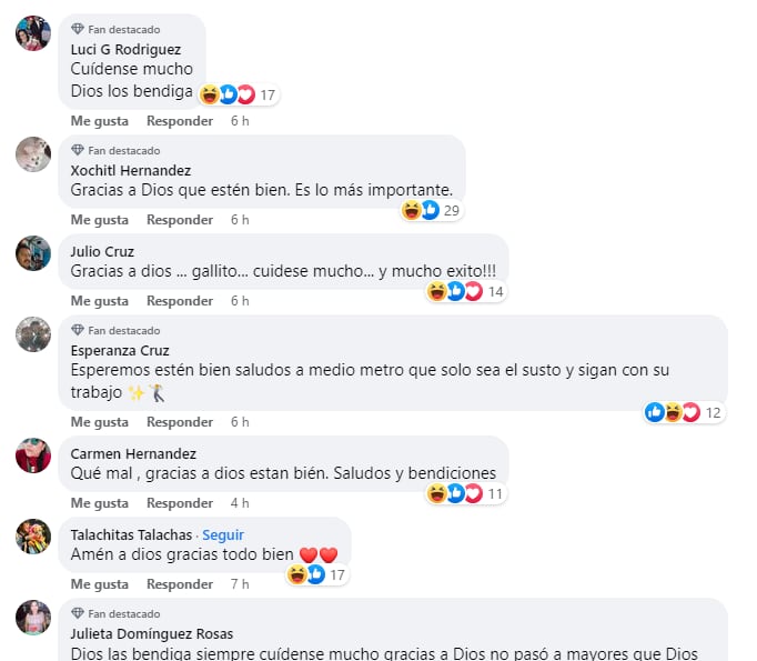 Reacciones al choque que sufrió Medio Metro en su Hyundai