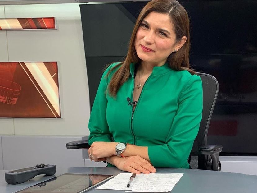 Tania Díaz, periodista que será moderadora del debate Monterrey 2024