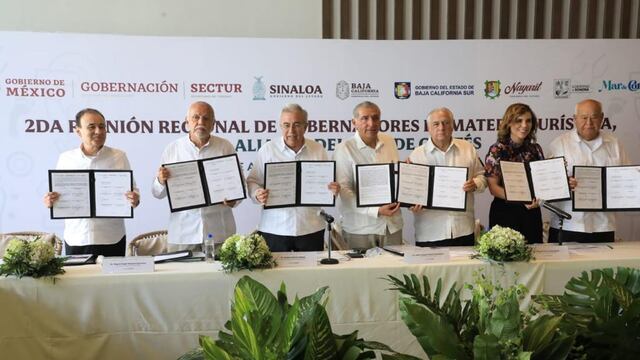 Rubén Rocha Moya asegura que turismo consolidará la macro región del Mar de Cortés
