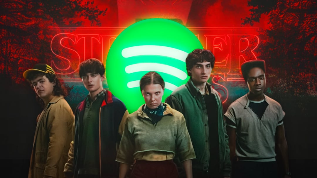 Spotify sorprende a los fans con nuevas experiencias por Stranger Things 5
