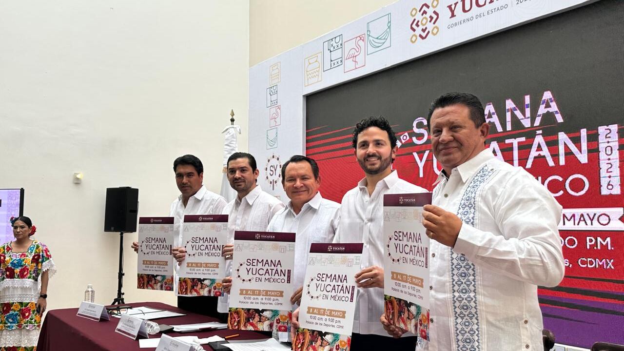 Presentan la segunda Semana Yucatán en México en el Palacio de los Deportes