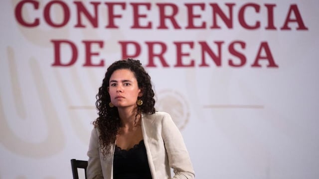 Luisa María Alcalde, titular de la STPS.