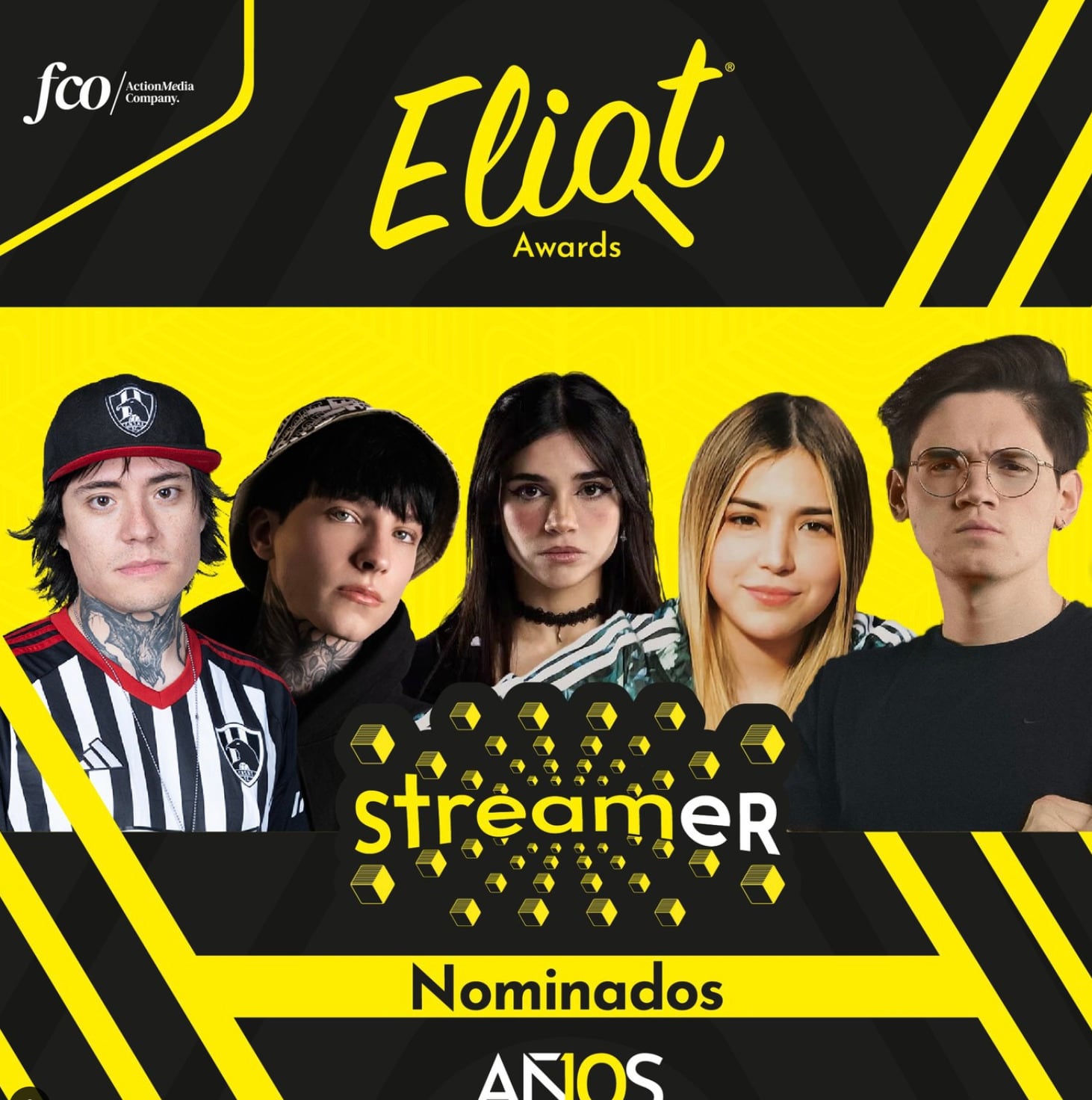 NOMINADOS A STREAMER DE LOS ELIOT AWARDS 2024