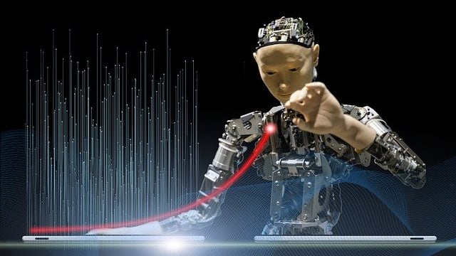 Robot con inteligencia artificial