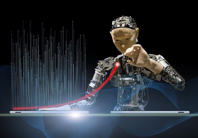 Robot con inteligencia artificial