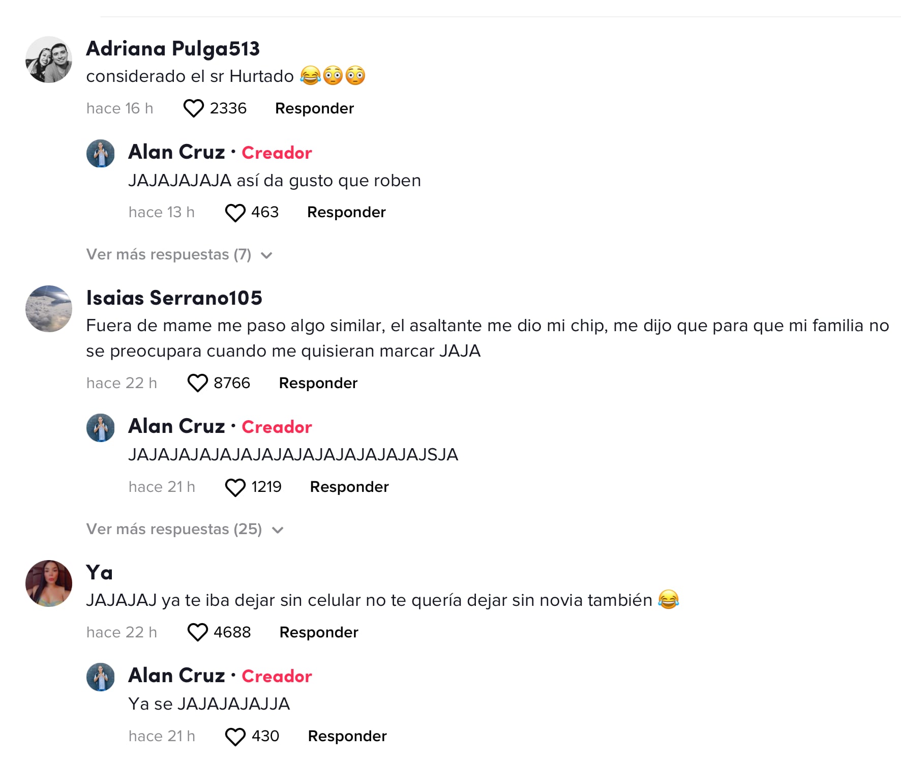 Narra en TikTok cuando el ratero lo dejó contestarle a su novia en pleno asalto (VIDEO)