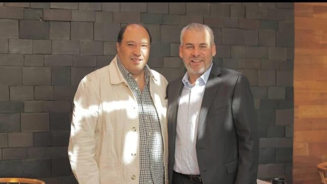 Cárdenas Batel y el gobernador de Michoacán