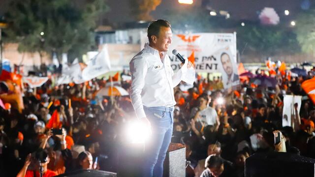 Pablo Lemus y Jorge Álvarez Máynez cierran campaña en El Salto