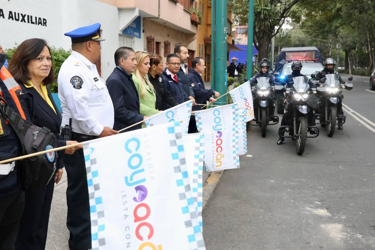 Giovani Gutiérrez da inicio a operativo en Coyoacán