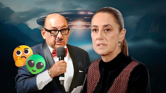 Sheinbaum reacciona a pregunta sobre desclasificación de archivos OVNI