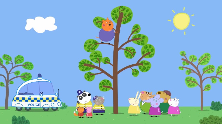 Peppa Pig por el Día Internacional del Gato