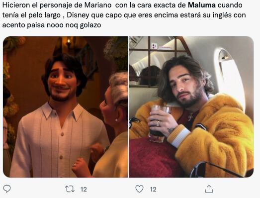 Maluma se une a 'Encanto', la nueva película de Disney