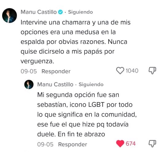 Manu Castillo, gurú de la moda, comparte que vivió abuso.