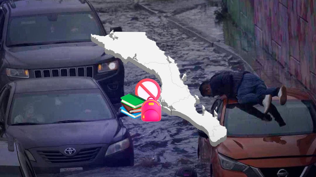 Baja California suspende clases el 12 de octubre tras inundaciones por Rachel