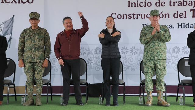 Claudia Sheinbaum y Julio Menchaca