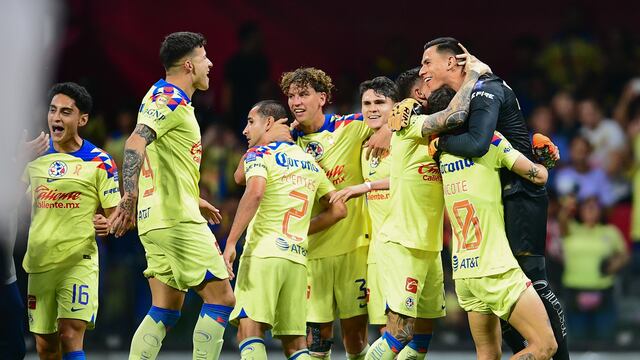 Club América celebró el pase a la final de la Liga MX.