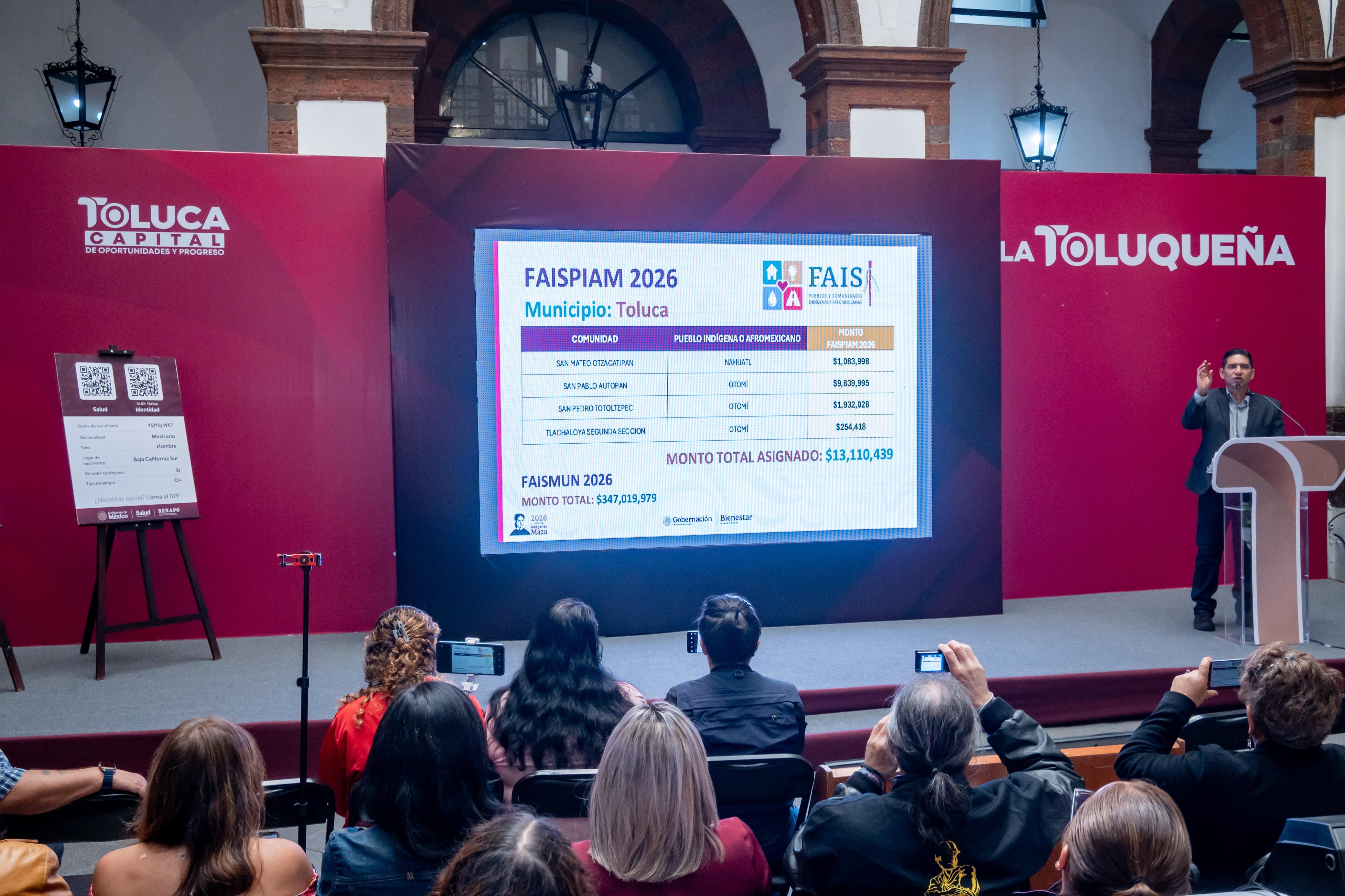 Toluca se consolida como referente en políticas sociales a nivel nacional