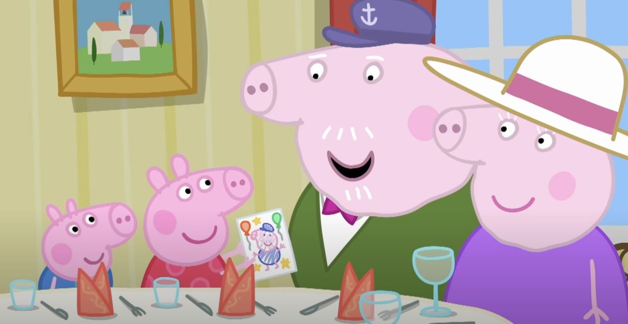 Cumpleaños del Abuelo Cerdito