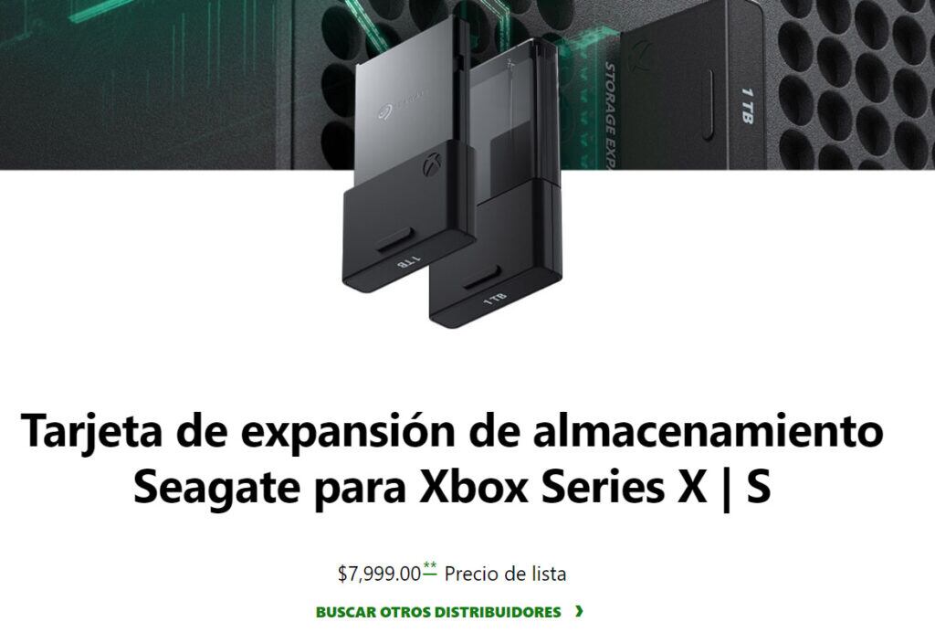 Tarjeta Xbox Series X/S