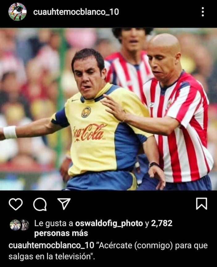 Cuauhtémoc Blanco y Bofo Bautista