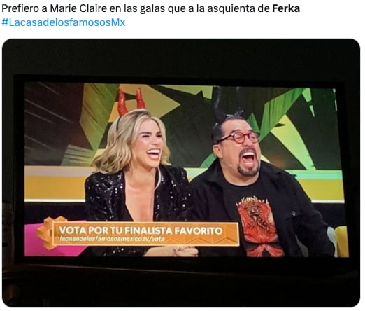 Los memes aman a Marie Claire Harp tras su pelea con Ferka en la pre gala de La Casa de los Famosos