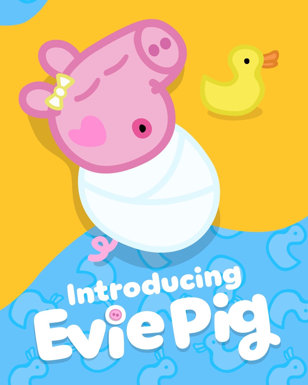 Evie, la hermanita de Peppa Pig