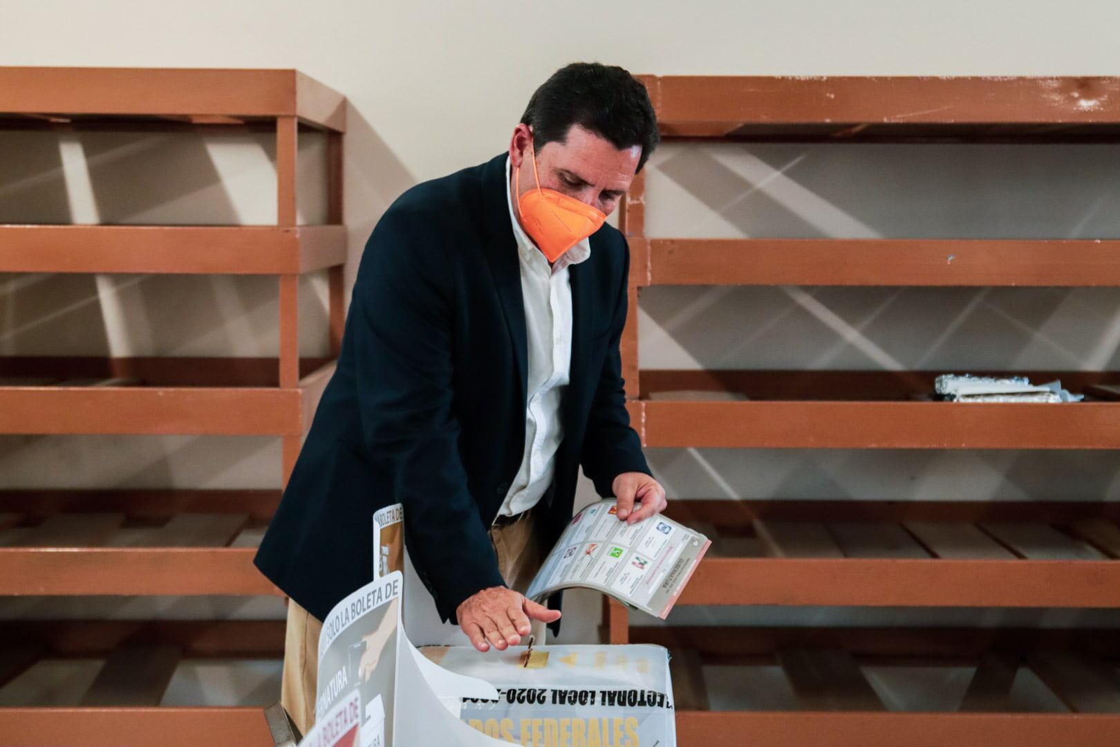 Leoncio Morán afirma que resultados en Colima le favorecen