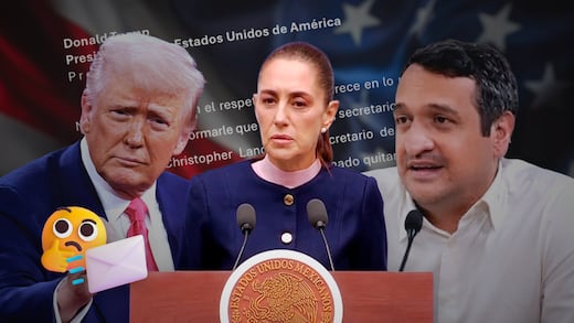 ¿Respondió Trump? Sheinbaum revela qué pasó con carta de López Beltrán