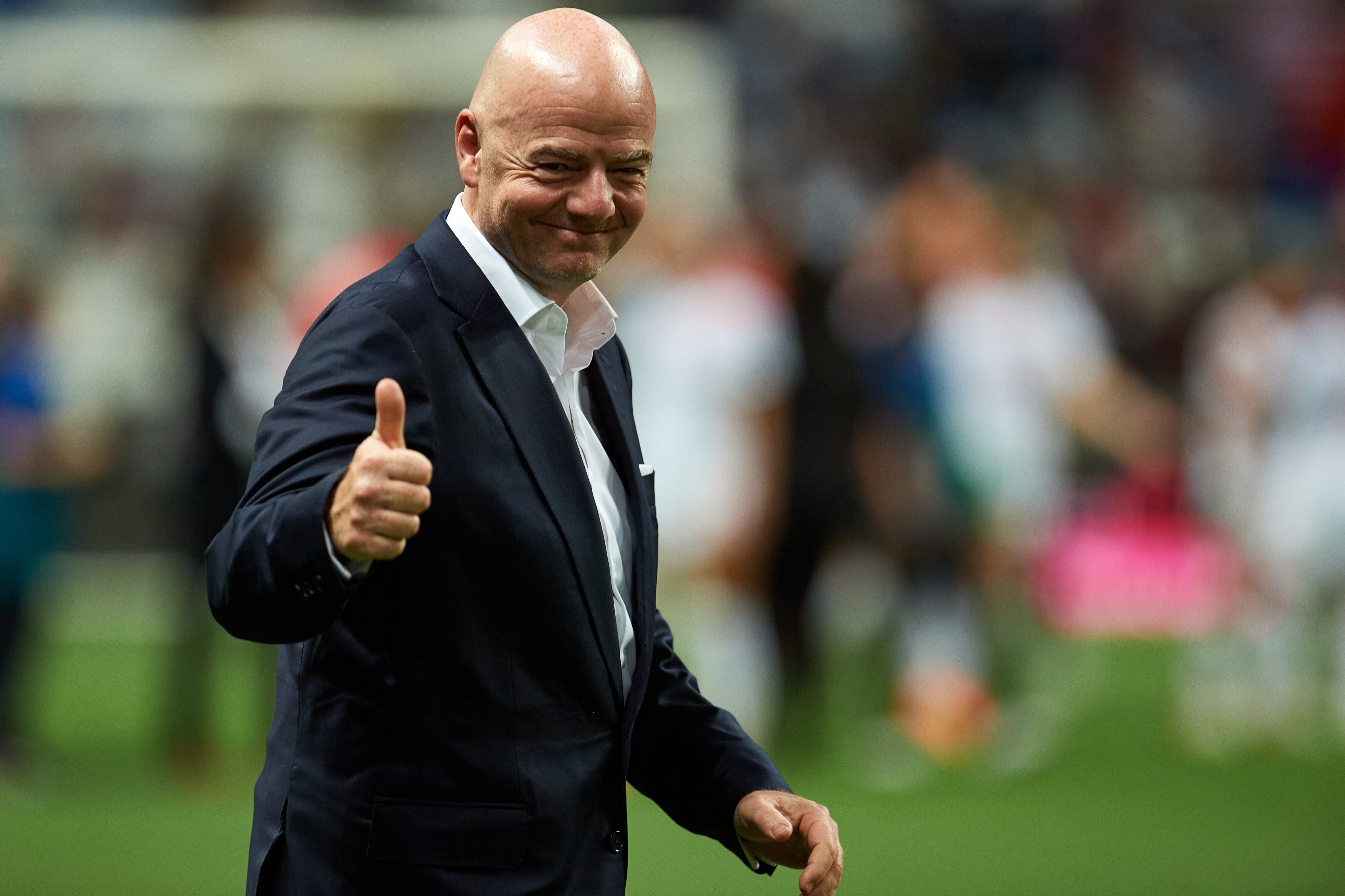 Gianni Infantino, presidente de la FIFA.
