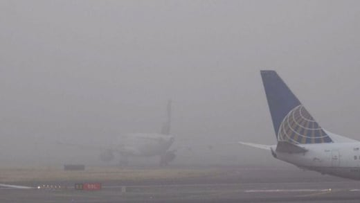 AICM reporta afectaciones en despegues por banco de niebla este 30 de octubre