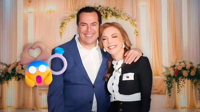 Lalo Salazar y Laura Flores