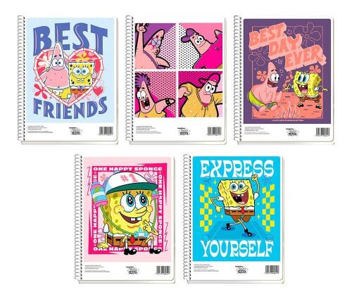 Cuadernos de Bob Esponja en Bodega Aurrerá