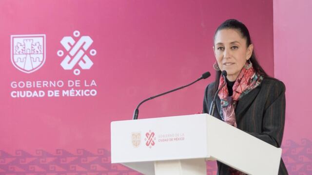 Claudia Sheinbaum, jefa de gobierno de la CDMX