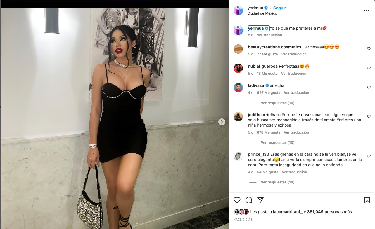 Yeri Mua luce espectacular tras su ruptura