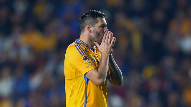 Andre-Pierre Gignac en el Tigres vs Atlético de San Luis.