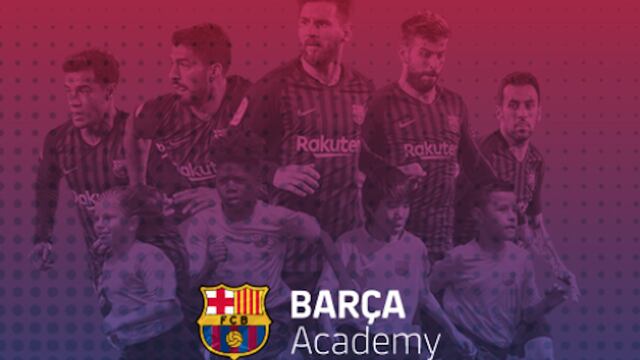Las Barça Academy se llevarán a cabo en varios estados de México