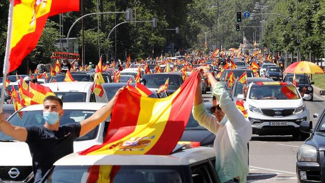 Manifestación en España