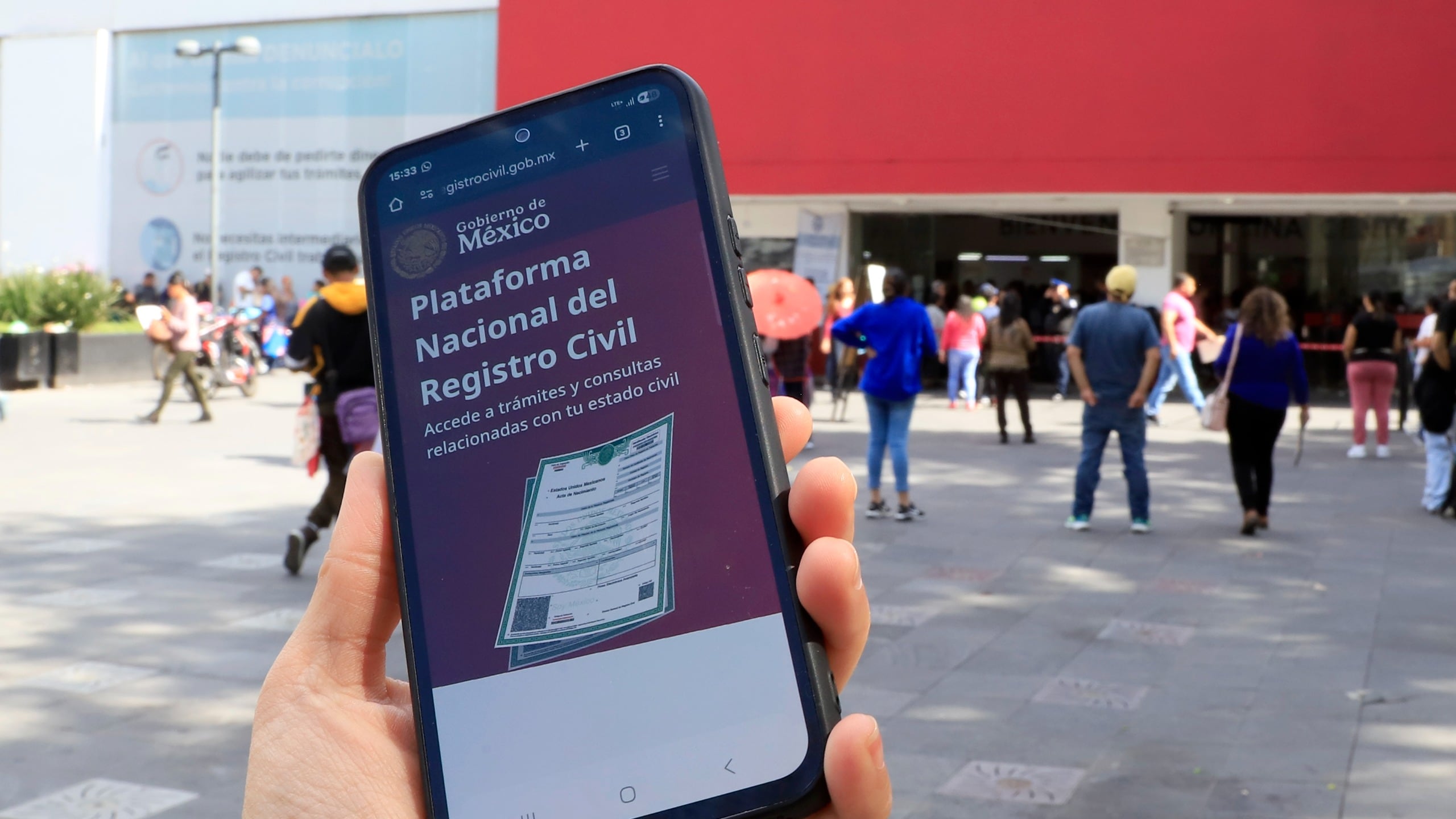 Plataforma Nacional de Registro Civil permite trámites en línea y reduce burocracia