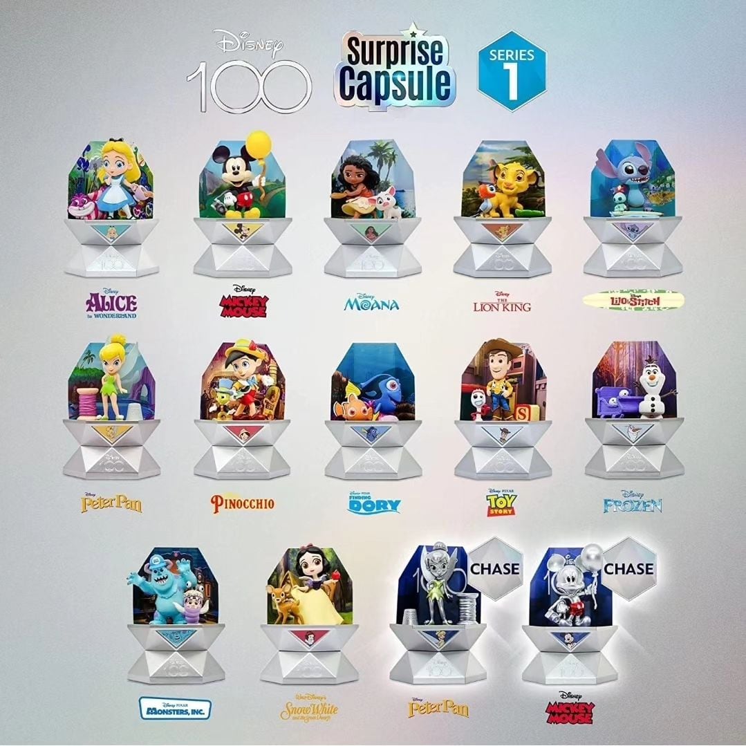Cápsulas sorpresa de Disney 100 años en Cinemex