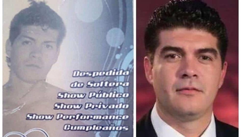 Se filtraron fotos de cuando Zenzayen Roberto Escobar García habría sido bailarín exótico. / tomada de X