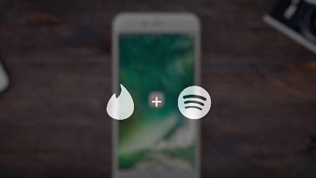 Tinder integra música de Spotify.