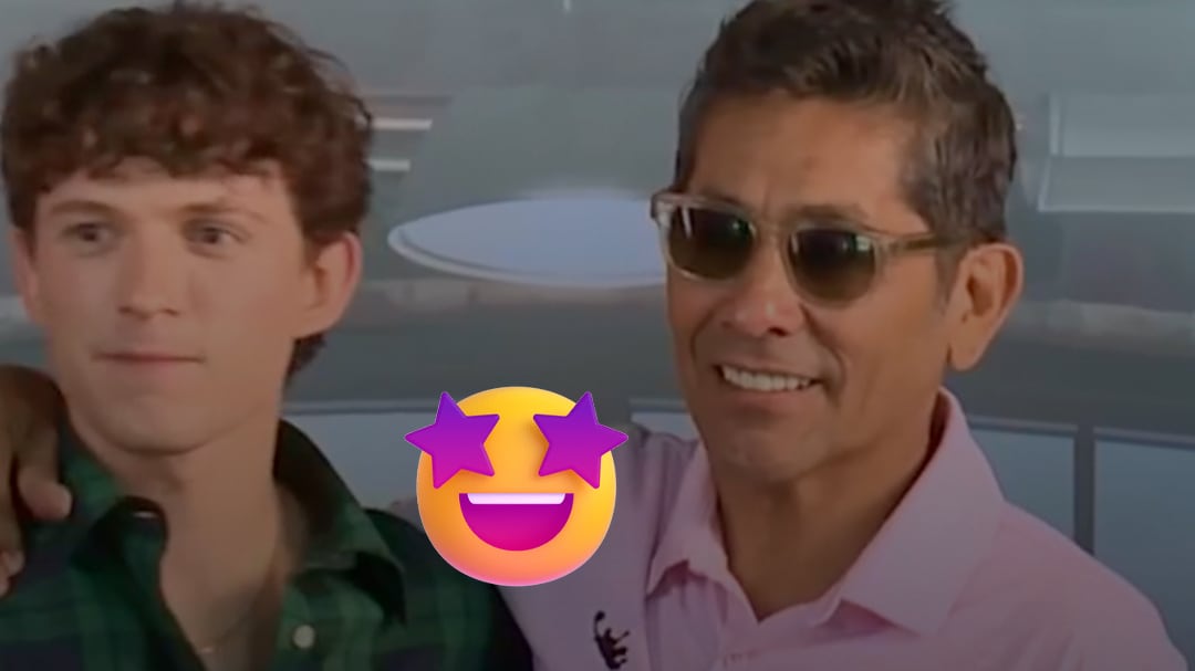 Tom Holland conoce a Jorge Campos y el encuentro conquista las redes