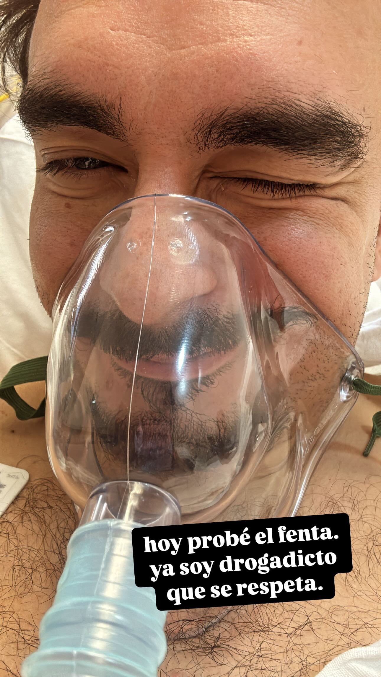 Ricardo Pérez hace chiste sobre el fentanilo.