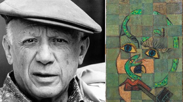 Probable pintura de Picasso sobre Hitler