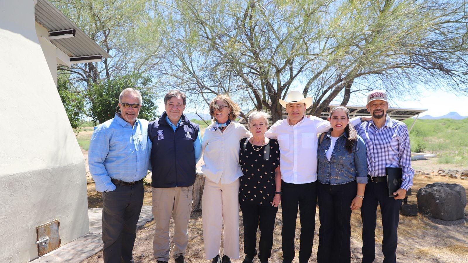 Alfonso Durazo supervisa reintroducción del bisonte en Sonora junto a Semarnat