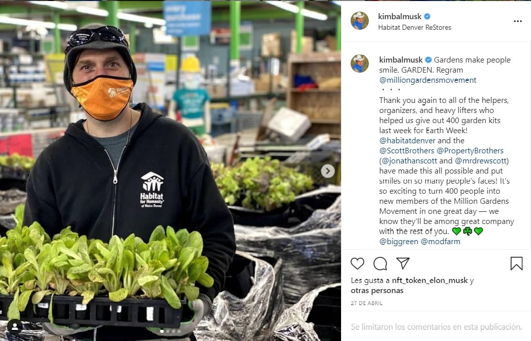 Kimbal Musk también es dueño de varias empresas