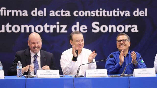 Alfonso Durazo impulsa clúster automotriz de Sonora