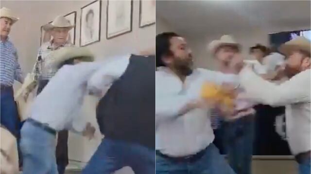Pelea a golpes Unión Ganadera de Múzquiz
