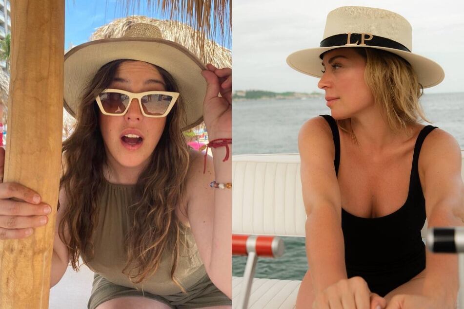 Isabel Fernández y Ludwika Paleta