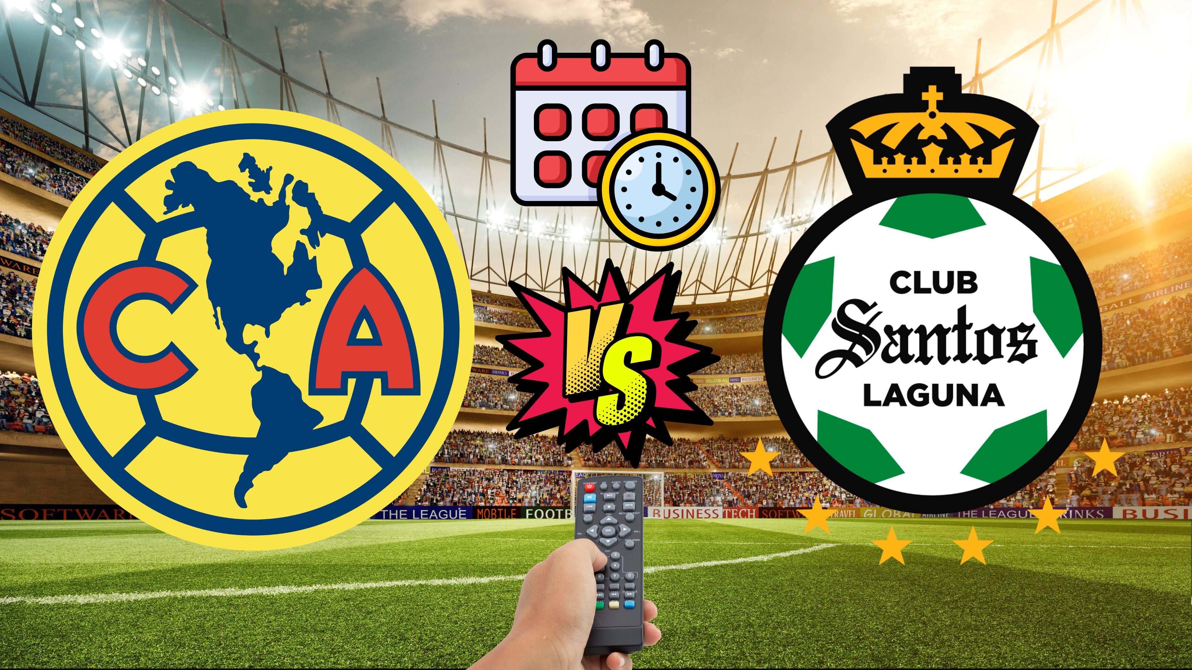 América vs Santos: Hora y canal para ver el partido de la Jornada 3 de la Liga MX